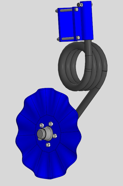 Двупружинная стойка